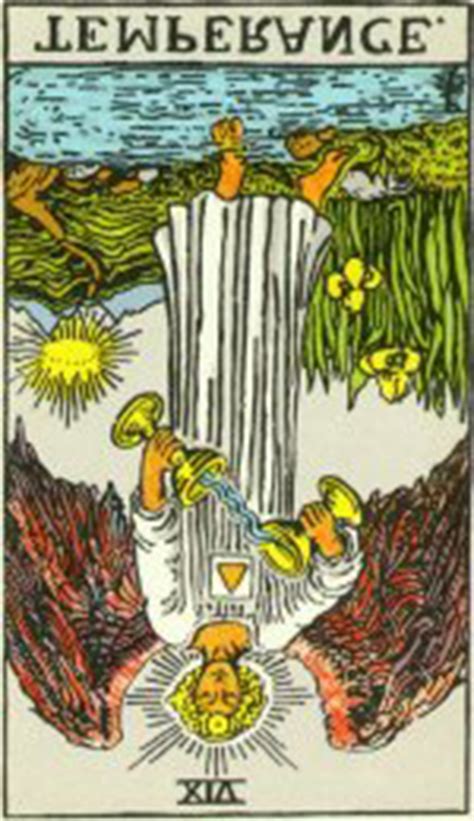 Tarot Card Temperance Reversed