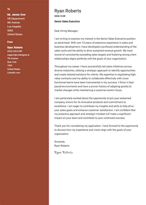 30 Sales Representative Cover Letter Samples And Examples 2024