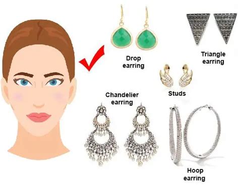 10 Best Earrings for Diamond Face Shape in 2021 | Complete Guide ...