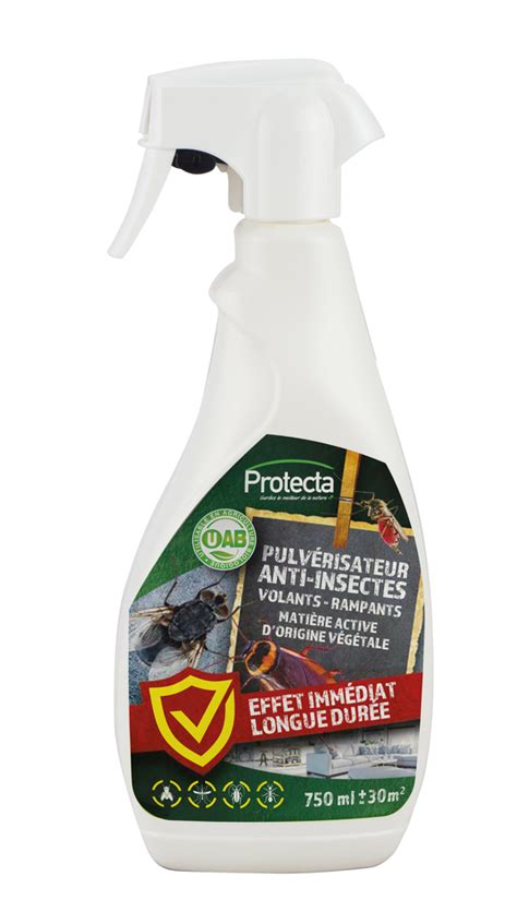 Pulvérisateur Anti Insectes Volants Rampants 2en1 750ml Tp19 Protecta Dod