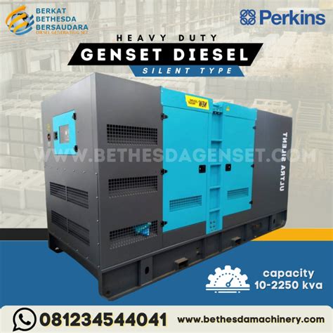 Mesin Genset Perkins 45 Kva 60kva 80 Kva Silent Type Lazada Indonesia