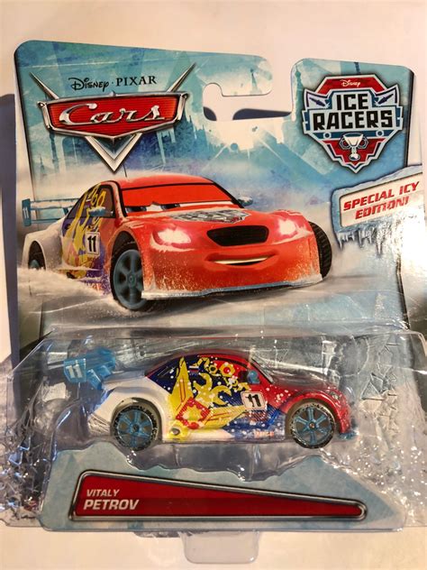Disney Pixar Cars Ice Racers Vitaly Petrov Action Figures