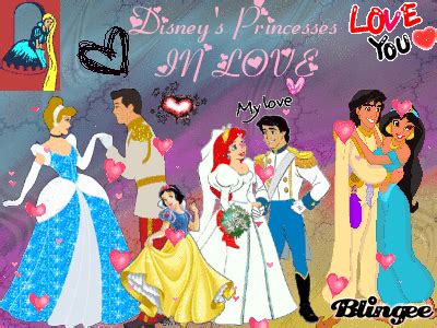 disney's princesses in love Picture #59592561 | Blingee.com