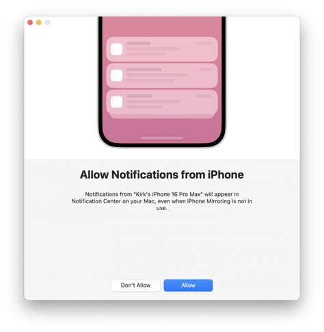 How To Use Iphone Mirroring And Iphone Notifications On Mac And Why