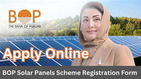 Bop Solar Panels Scheme Registration Form Heres How To Apply Online