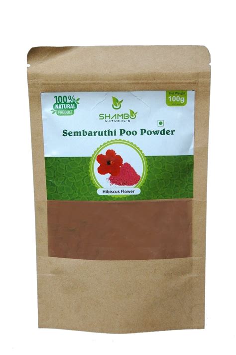 Shambo Natural S Organic Hibiscus Flower Powder 100 Gram At Rs 149 Gram In Madurai