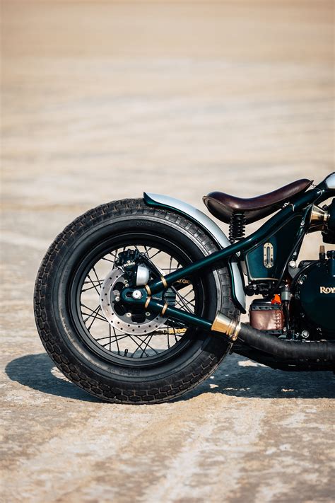 Royal Rigid Enfield 650 Bobber By Rajputana Customs Pipeburn