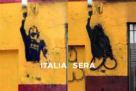 Il Murales Di Francesco Totti A Rione Monti è Stato Nuovamente Imbrattato