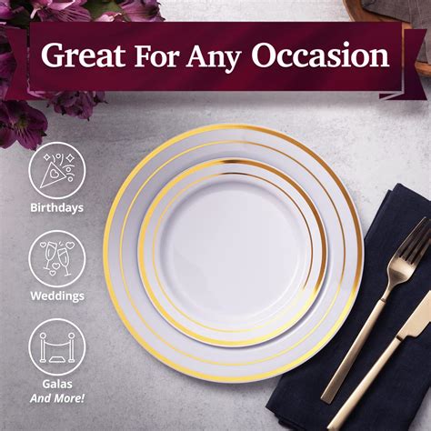 Ayas Cutlery Kingdom Platos De Pl Stico Desechables Unidades