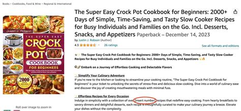 Ai Generated Crock Pot Cookbooks Seem To Have Flooded Amazon Mashable