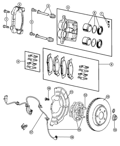 2013 Jeep Grand Cherokee Rotor Brake Front Used For Right And Left 52124762ad Factory