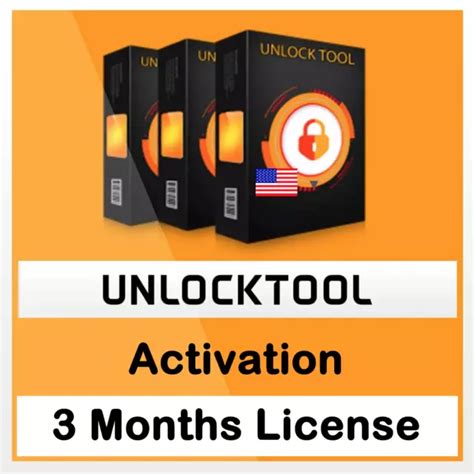UNLOCKTOOL LICENSE 3 Months Activate UnlockTool.net for New/Renewal EUR ...