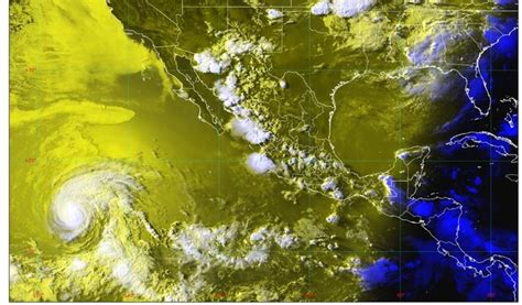 El Monzón Mexicano Y La Onda Tropical Número 12 Ocasionarán Lluvias Muy Fuertes En El Noroeste Y