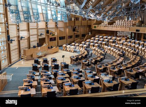 Scottish parliament building interior hi-res stock photography and ...