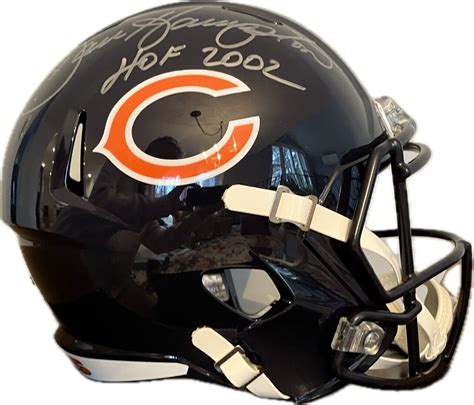 Dan Hampton Bears Signed Hof Full Size Helmet Coa Ebay