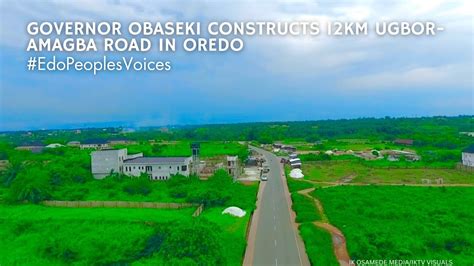 Governor Obaseki Constructs 12km Ugbor Amagba Road Edo People React