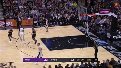 2nd Quarter One Box Video San Antonio Spurs Vs Sacramento Kings