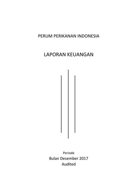 PDF LAPORAN KEUANGAN Perumperindo Co Id Pelayanan Tambat Labuh