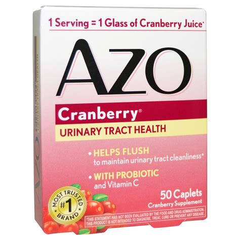 Azo Urinary Tract Health Cranberry 50 Caplets