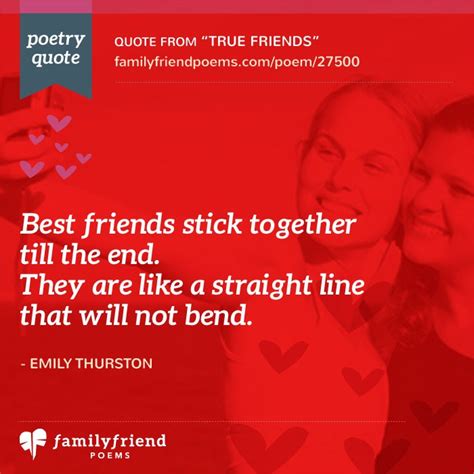 True Friends, Short Friendship Poem