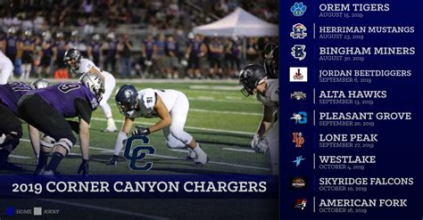 Corner Canyon - Team Home Corner Canyon Chargers Sports