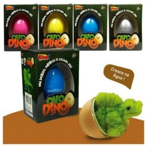 Ovo de Dinossauro Mágico Cresce na Água Surpresa Infantil ZOOP TOYS