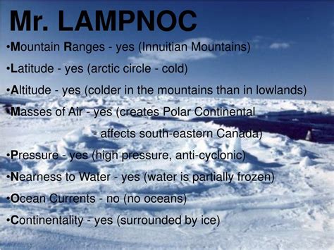 PPT - Northern Canada Climate PowerPoint Presentation, free download - ID:5329838