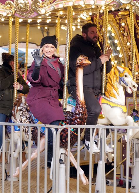 KRISTINA RIHANOFF And Ben Cohen At Hyde Parks Winter Wonderland In