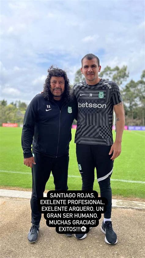 De Ren Higuita Para Santiago Rojas Antes Que Atl Tico Nacional Lo