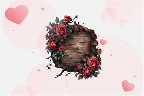 Valentine Wooden Signs Clipart Bundle Graphic By Nutty Creations