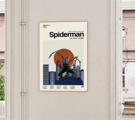 Affiche De La Maison Spider Man No Way Affiche Du Film Spider Man