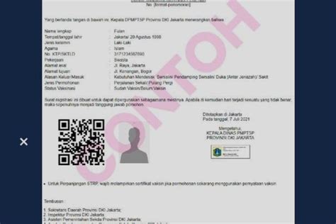 Syarat Berkas Dan Cara Mendapatkan STRP Via Jakevo Jakarta Go Id