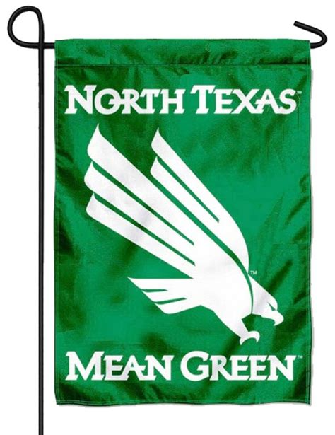 Unt Mean Green Eagle Logo 3×5 Flag I Americas Flags