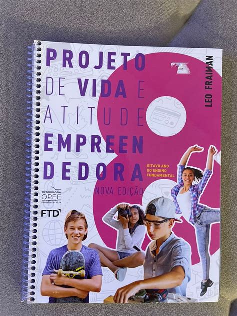 Livro Projeto de Vida e Atitude Empreendedora 8º Ano Livro Ftd