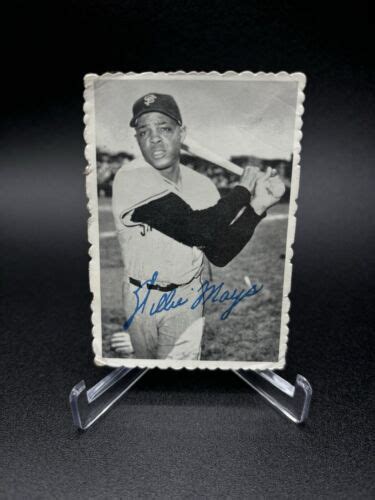 Topps Deckle Edge Willie Mays San Francisco Giants Sharp Ebay