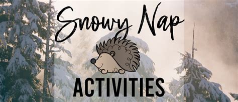 The Snowy Nap (a new Jan Brett book featuring Hedgie!) | Mrs. Bremer's ...