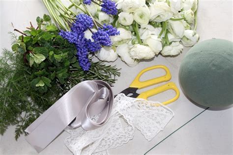 DIY Tutorial To Create Your Own Wedding Pomander Ball Using Herbs And