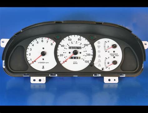 Sell White Face Gauge Kit Fits 2000 2001 Kia Sephia Dash Instrument