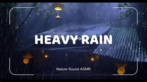 Get Cozy And Relax For 10 Hours With Soothing White Noise Rainstorm Asmr