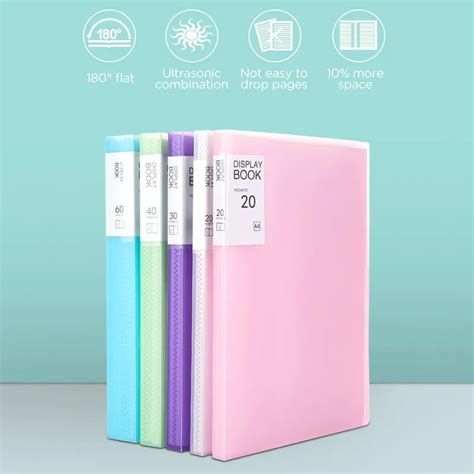 A Size Display Book Clear Book Presentation File Pockets