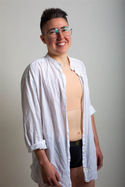 Nude Light Half Chest Binder Binder Made In Italy Per La Compressione