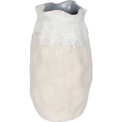 Natural Textured Straight Ceramic Vase Textured Straight Ceramic Vase