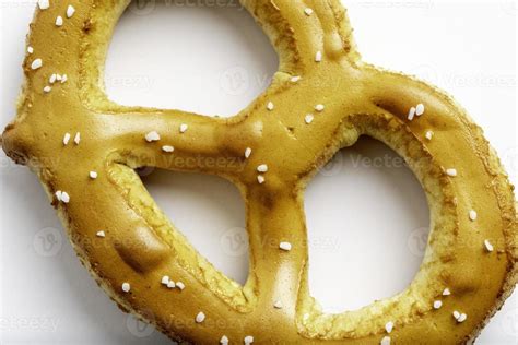 Pretzel With Salt Stock Photo At Vecteezy