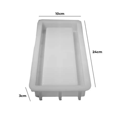 Molde De Silicone Formato Bandeja Retangular Modelo Ohana Produtos