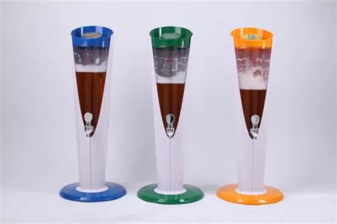 Tiger L Plastic Tabletop Beer Dispenser Draft Beer Tower With Ice Tube