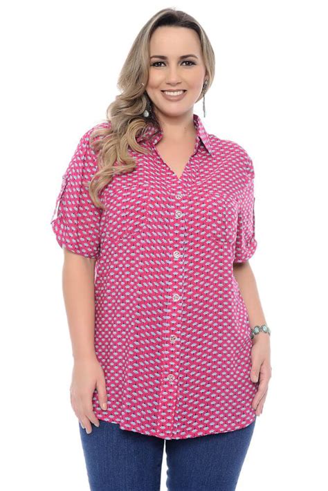 Camisetas Plus Size Femininas 3 Ni