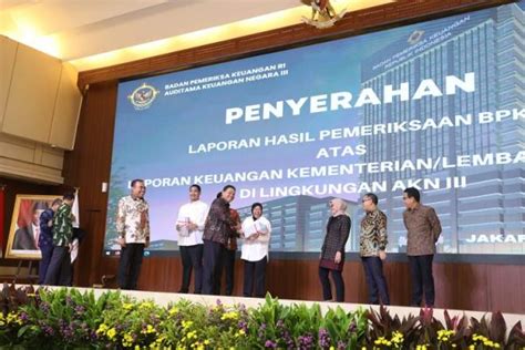 Kemensos Raih Predikat Wtp Bpk Beri Apresiasi