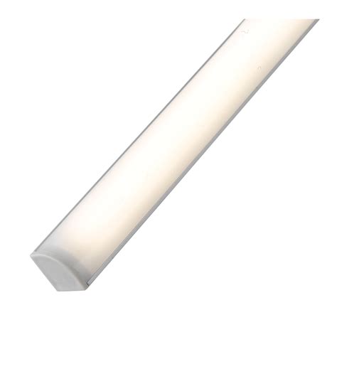 Barra Sottopensile Angolare Led Unix 60 Con Diffusore Silver 800 Lm