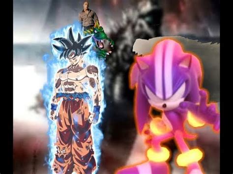 Remake Of Darkspine Sonic Vs Ultra Instinct Goku Short Battles YouTube