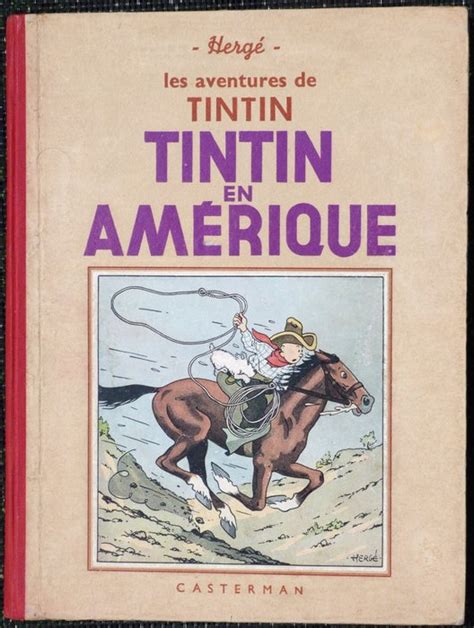 Tintin T3 Tintin en Amérique A8 C N B Reprint Catawiki